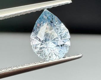 Montana Sapphire 1.72ct pear shape.
