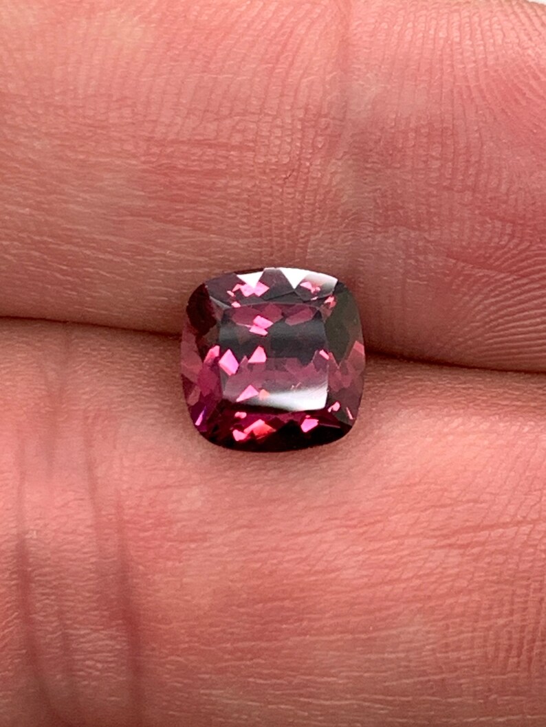 3.2ct Violet hue pink Garnet.