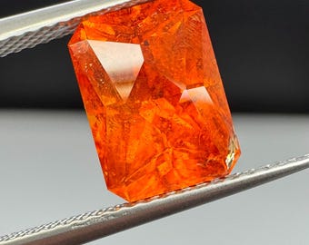 Mandarin Garnet 5.45ct Nigerian spessertite.