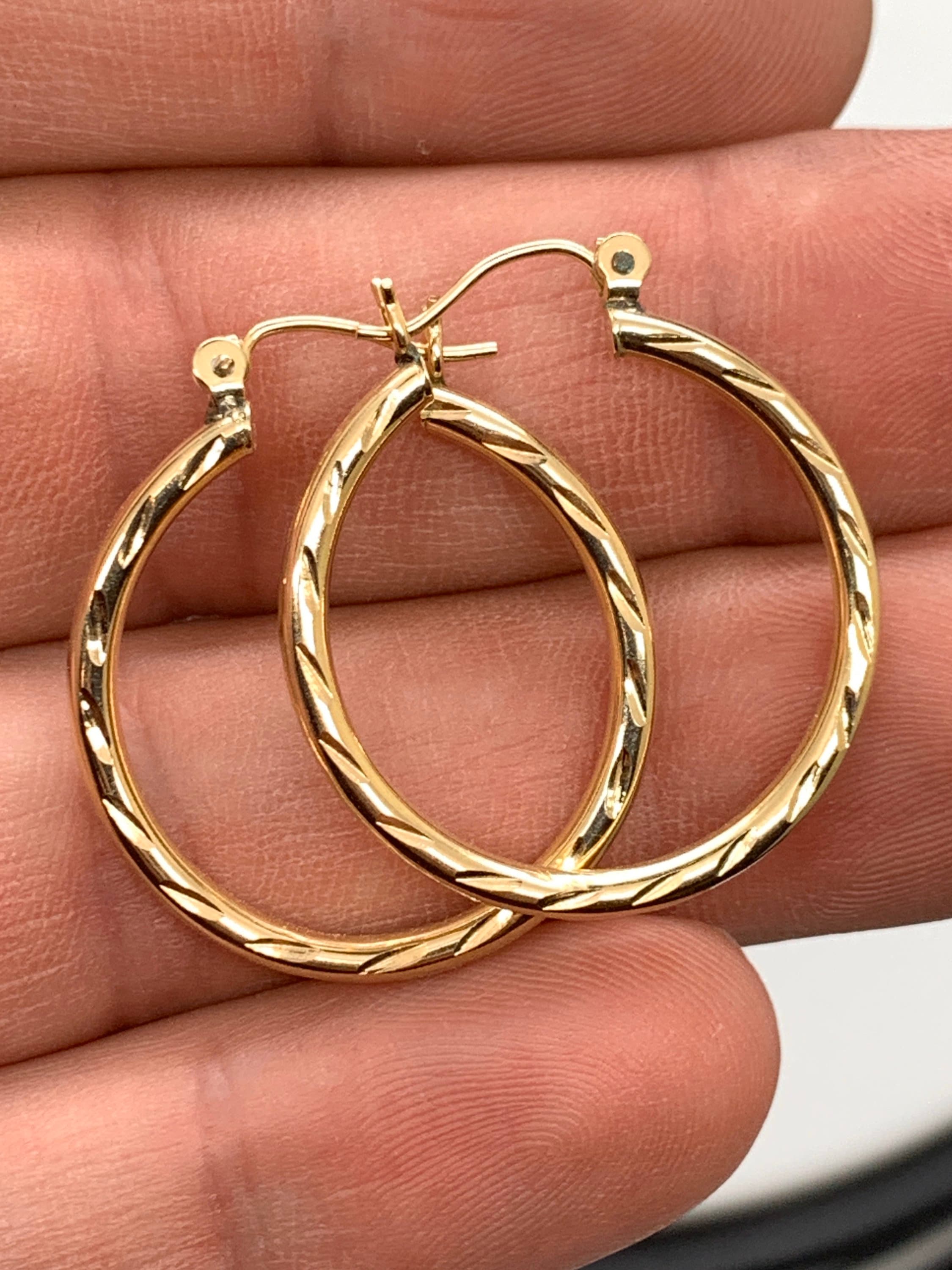 gold hoops