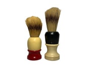 Vintage Shaving Brushes, Lot of 2 Ever-Ready shaving cream brushes, Gifts for Men