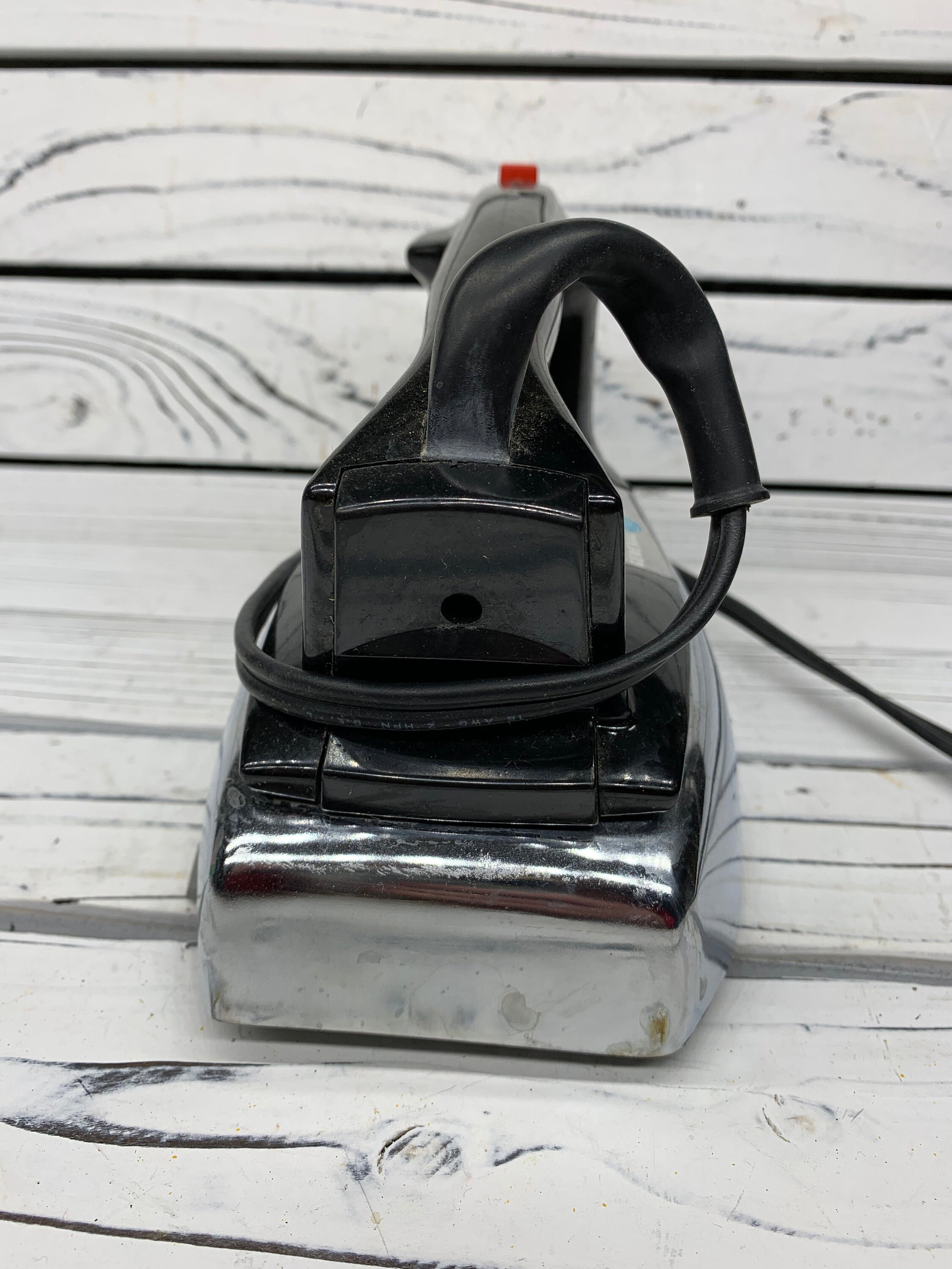 Vintage Iron by General Electric, Chrome Mid Century Clothes Iron, Permanent Press Etsy