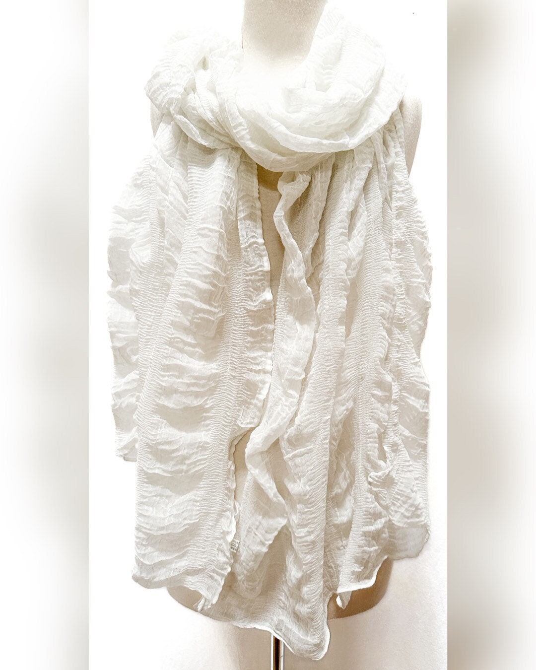 crinkle shawl
