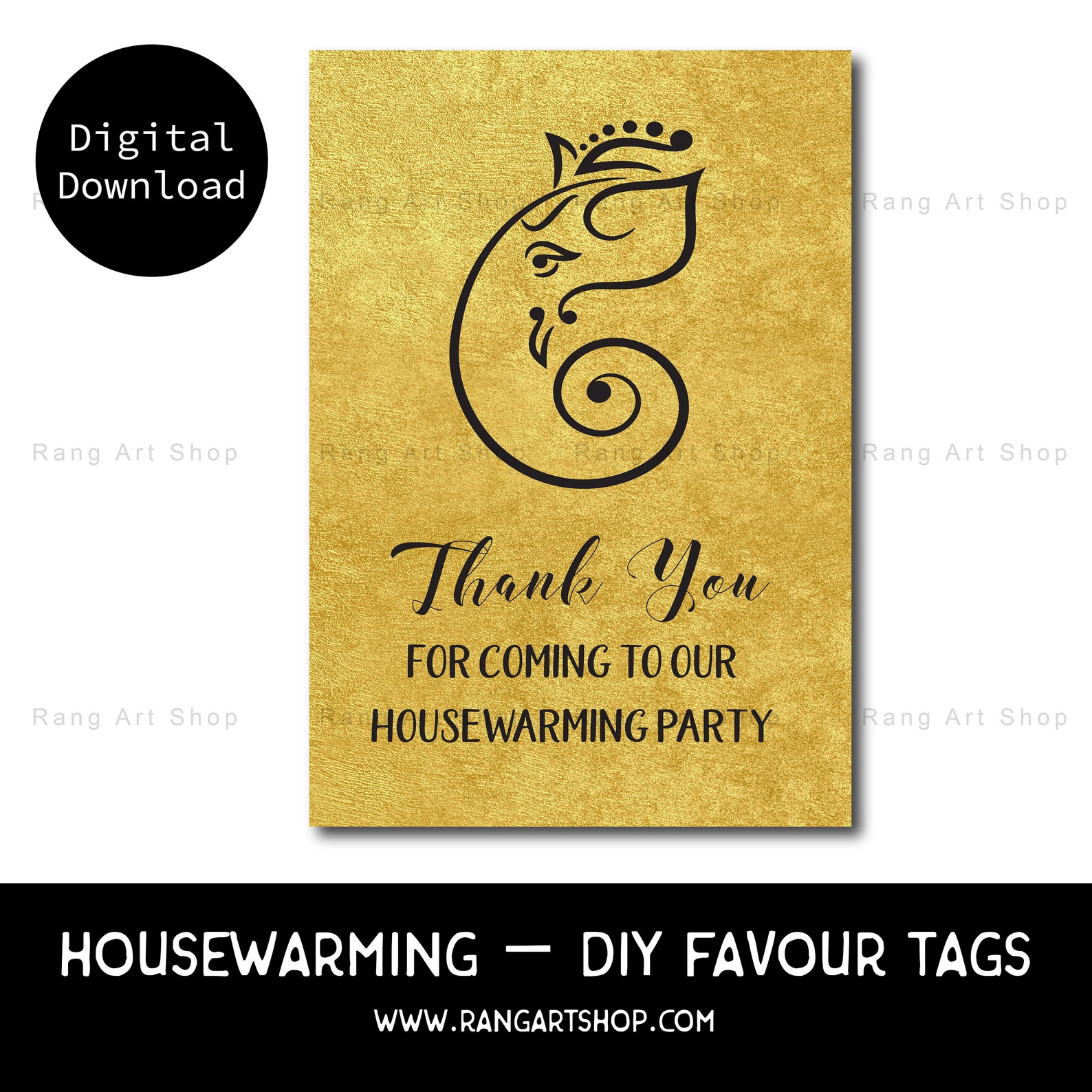 Housewarming Thank You Note House Warming Party Favour Tags Etsy