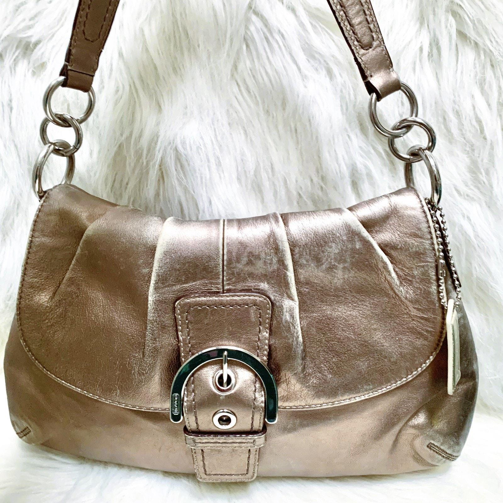 Coach Soho Gold - Etsy