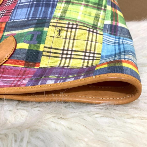 DOONEY and BOURKE CINDY Large Patchwork Canvas Ma… - image 16