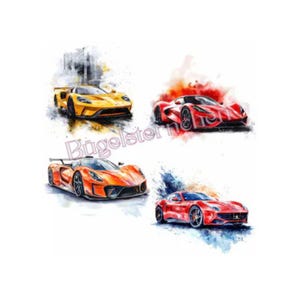 Sportwagen, Auto, Porsche, Ferrari, Bügelbild, einfach & schnell aufgebügelt, Shirtmotiv