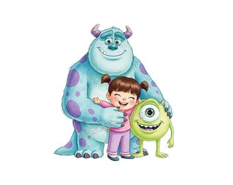 Monster, Bügelbild, einfach & schnell aufbügeln, KI Kunst, Mädchen, Junge, Kinder, DTF, Shirt Design, bügeln, DIY, Geschenk, Geburtstag