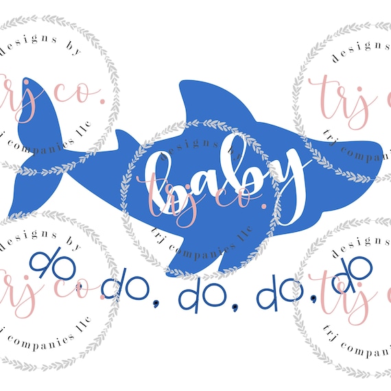 Download Baby Shark Svg Eps Png Digital File For Cricut Etsy
