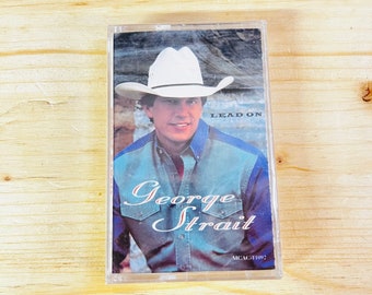 George Strait - Lead On Cassette Tape