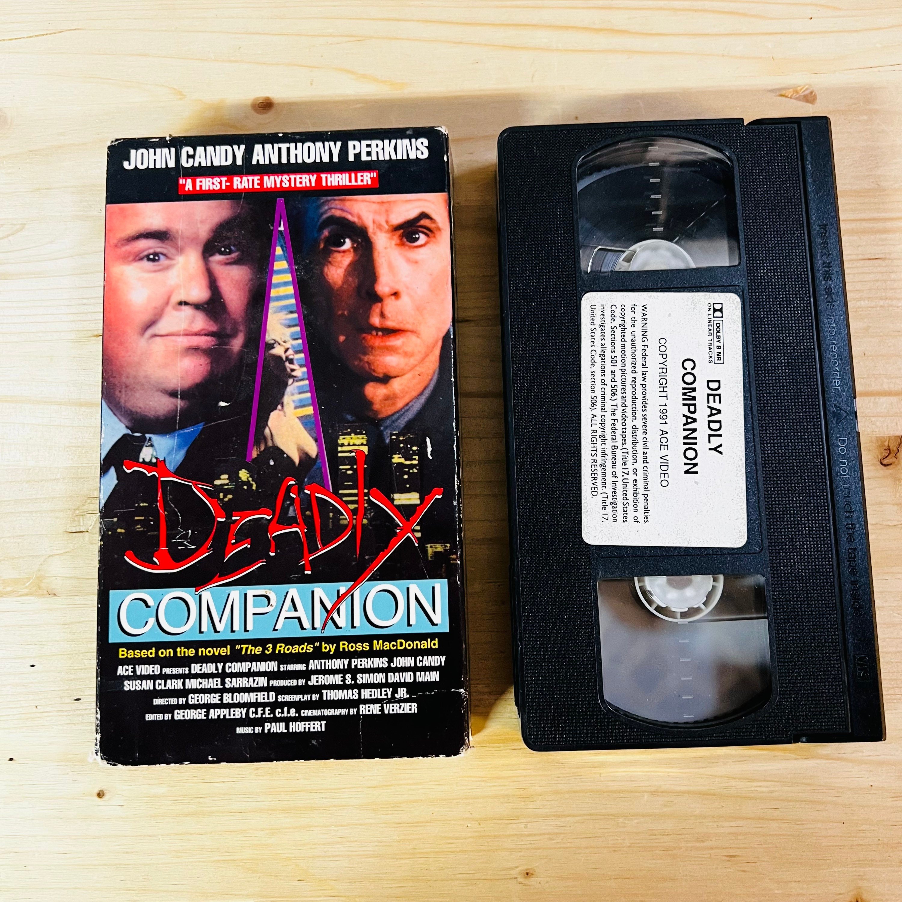 Deadly Companion VHS Tape - Etsy