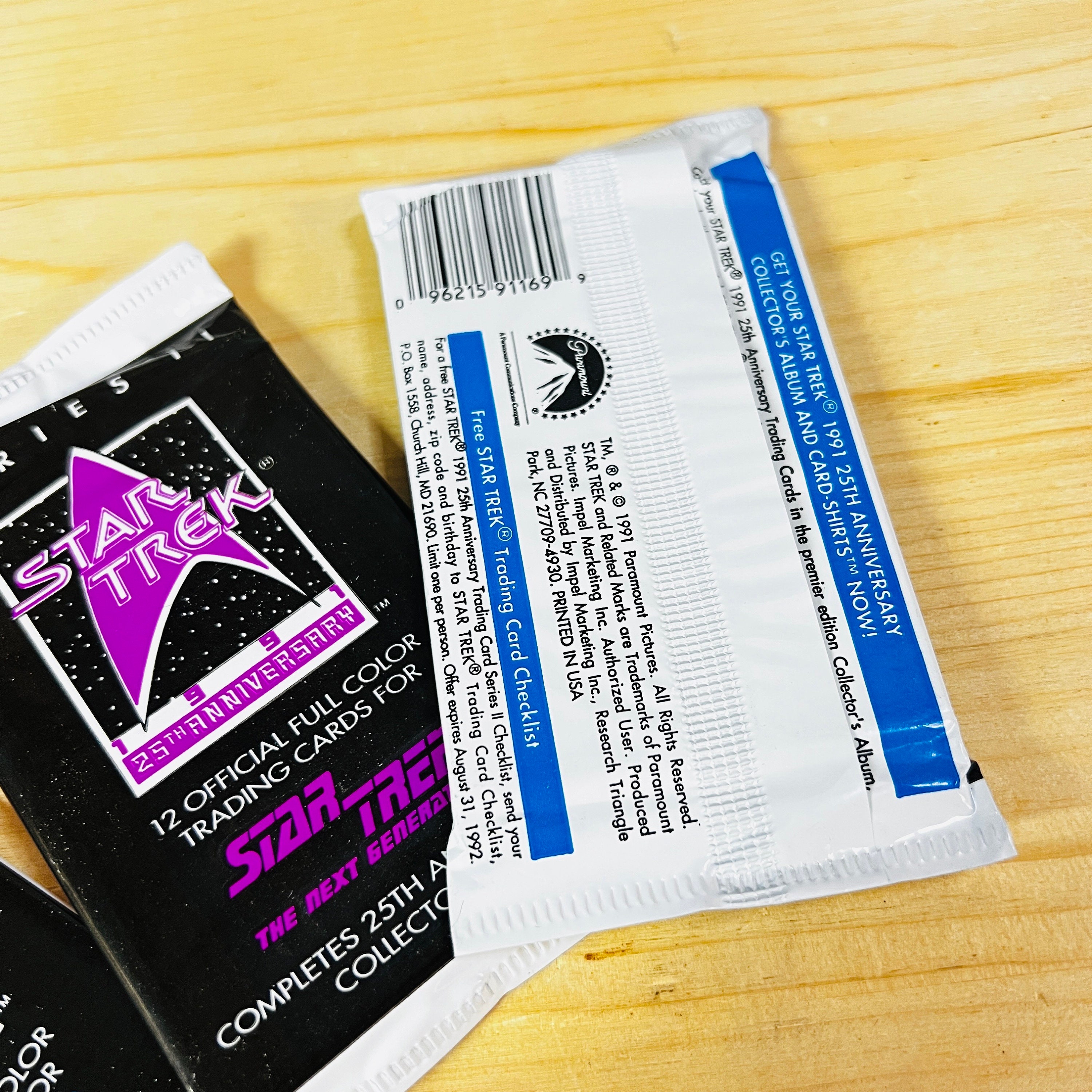 1991年 スタートレック 25周年記念 シリーズII コレクタブルカード 3