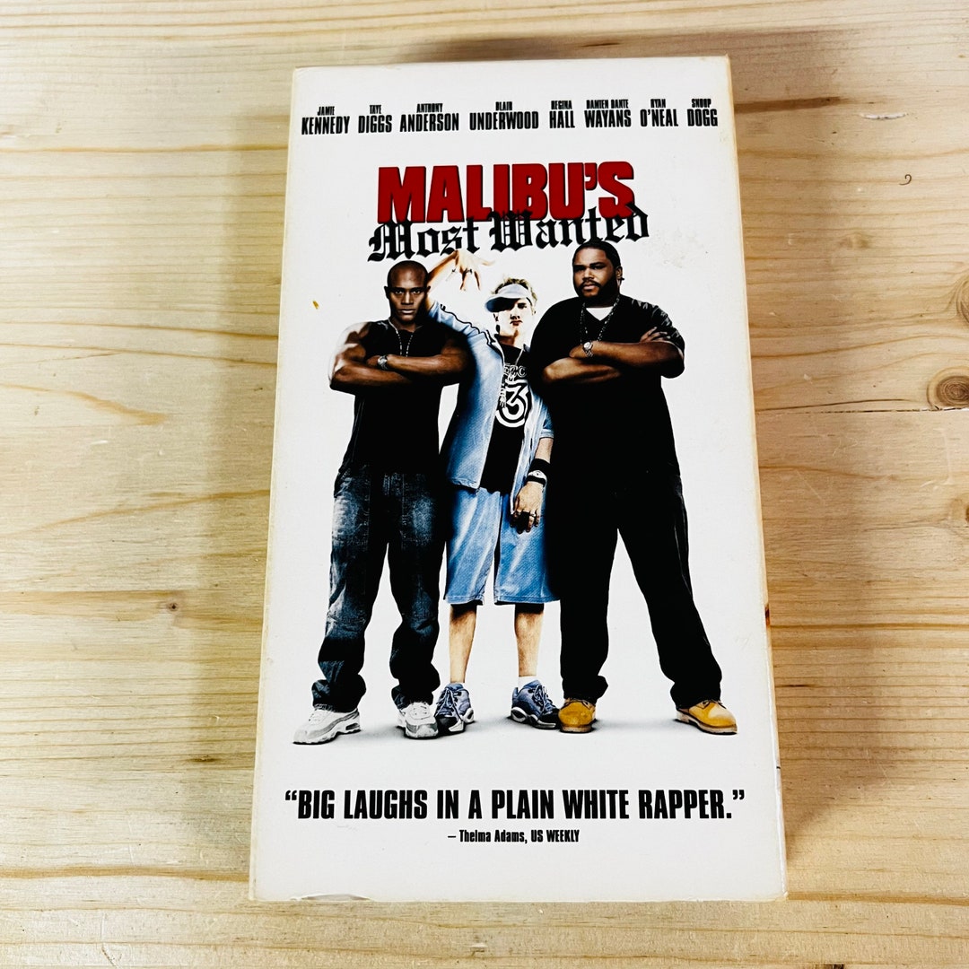 Malibus Most Wanted VHS Tape Etsy