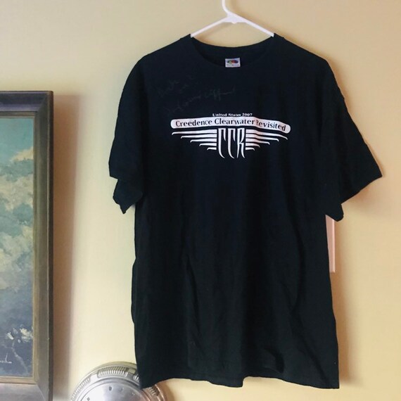 Autographed Creedence Clearwater Revisited T-shirt