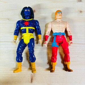 1986 Chuck Norris Action Figures Lot of Two