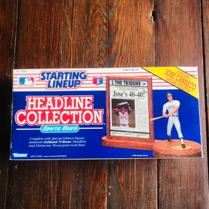 Jose Canseco 1991 Startaufstellung Schlagzeilensammlung Actionfigur