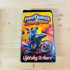 Power Rangers Ninja Storm Lightning Strikers VHS-kassett