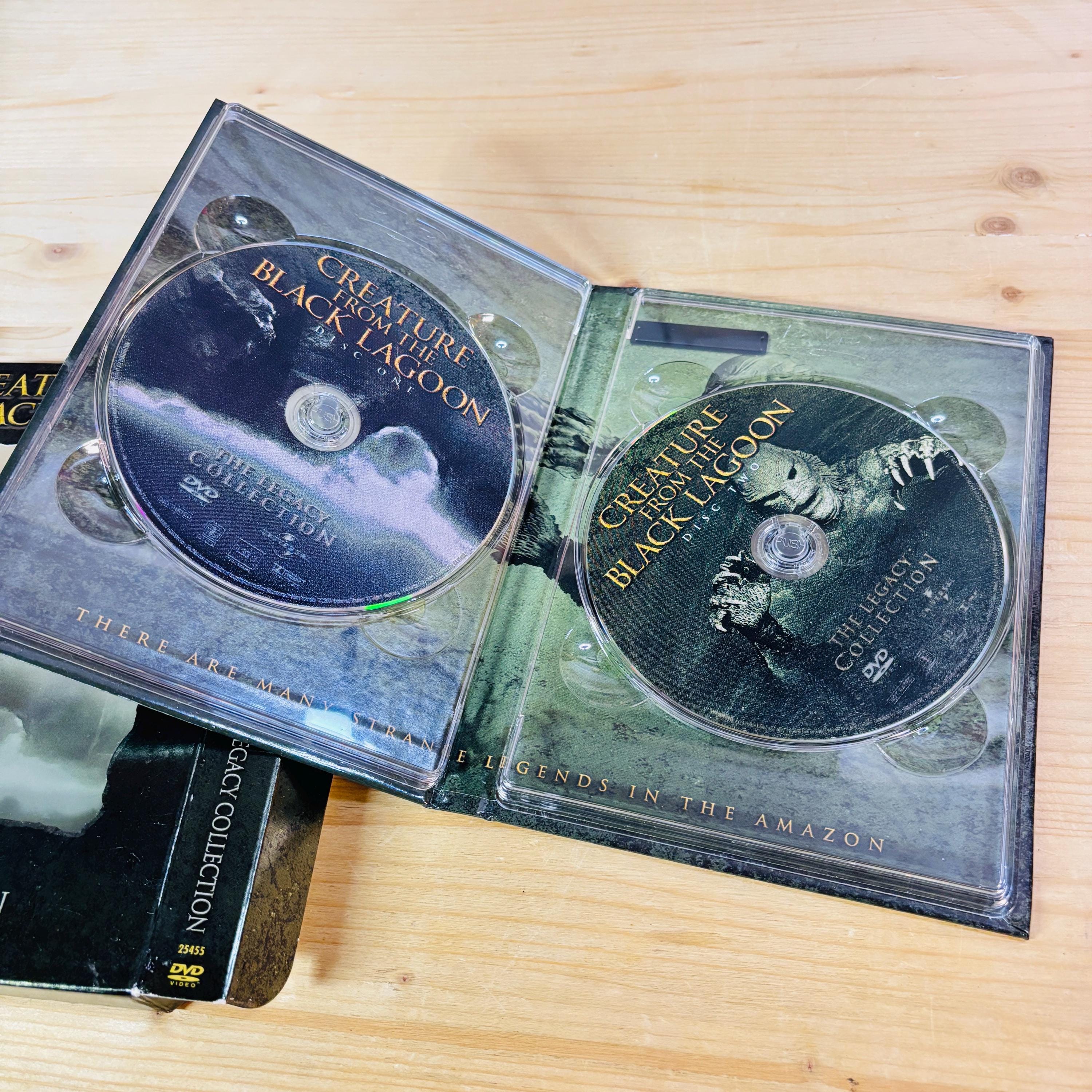 Creature From the Black Lagoon the Legacy Collection DVD Set - Etsy