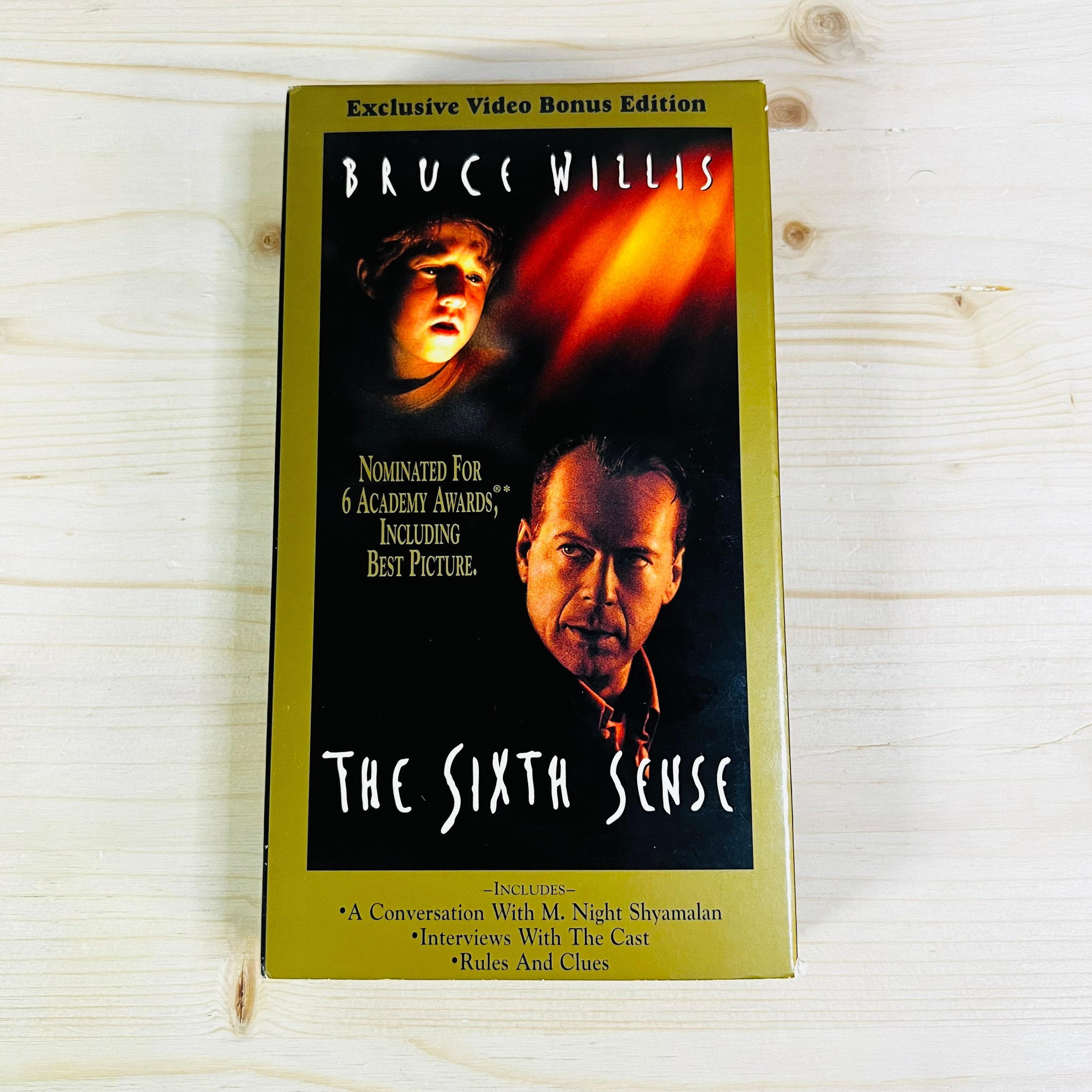 The Sixth Sense VHS Tape -  Canada
