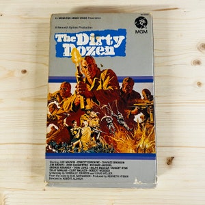 Dirty Dozen VHS Tape