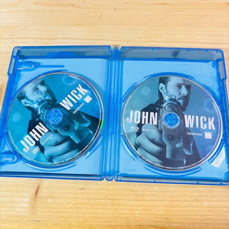 John Wick DVD and Blu-ray - Etsy