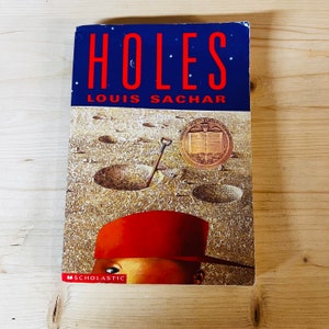 Holes leather-bound Louis Sachar Hardcover Book 