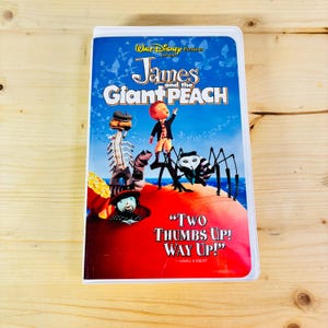 James and the Giant Peach VHS Tape