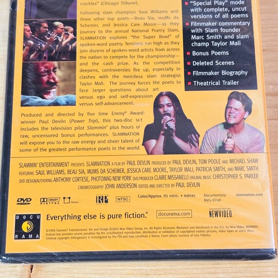 Dvd slam nation le sport de la parole