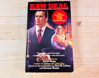 Raw Deal Novelization by Walter Wager Paperback Book