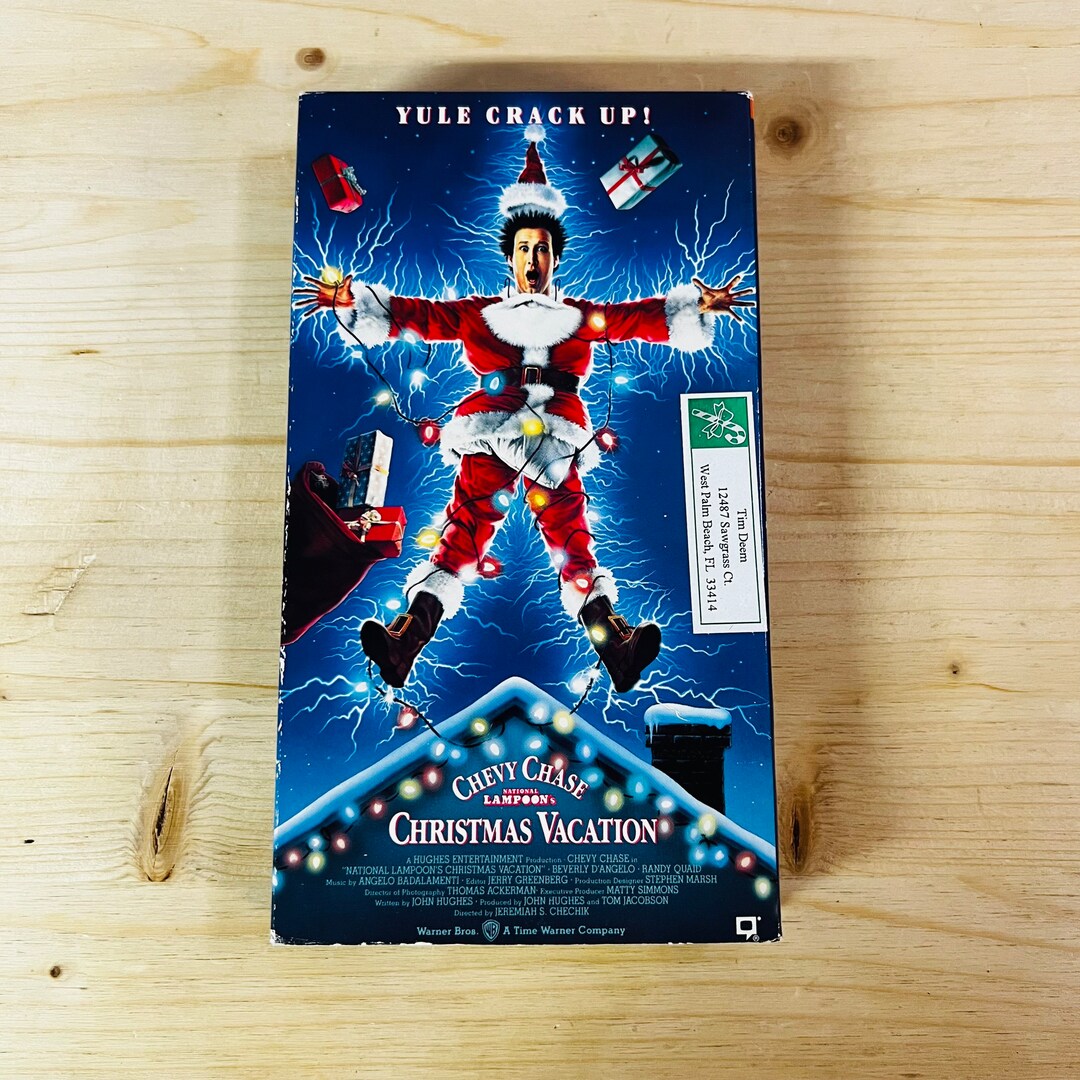 National Lampoon Christmas Vacation VHS Tape Etsy
