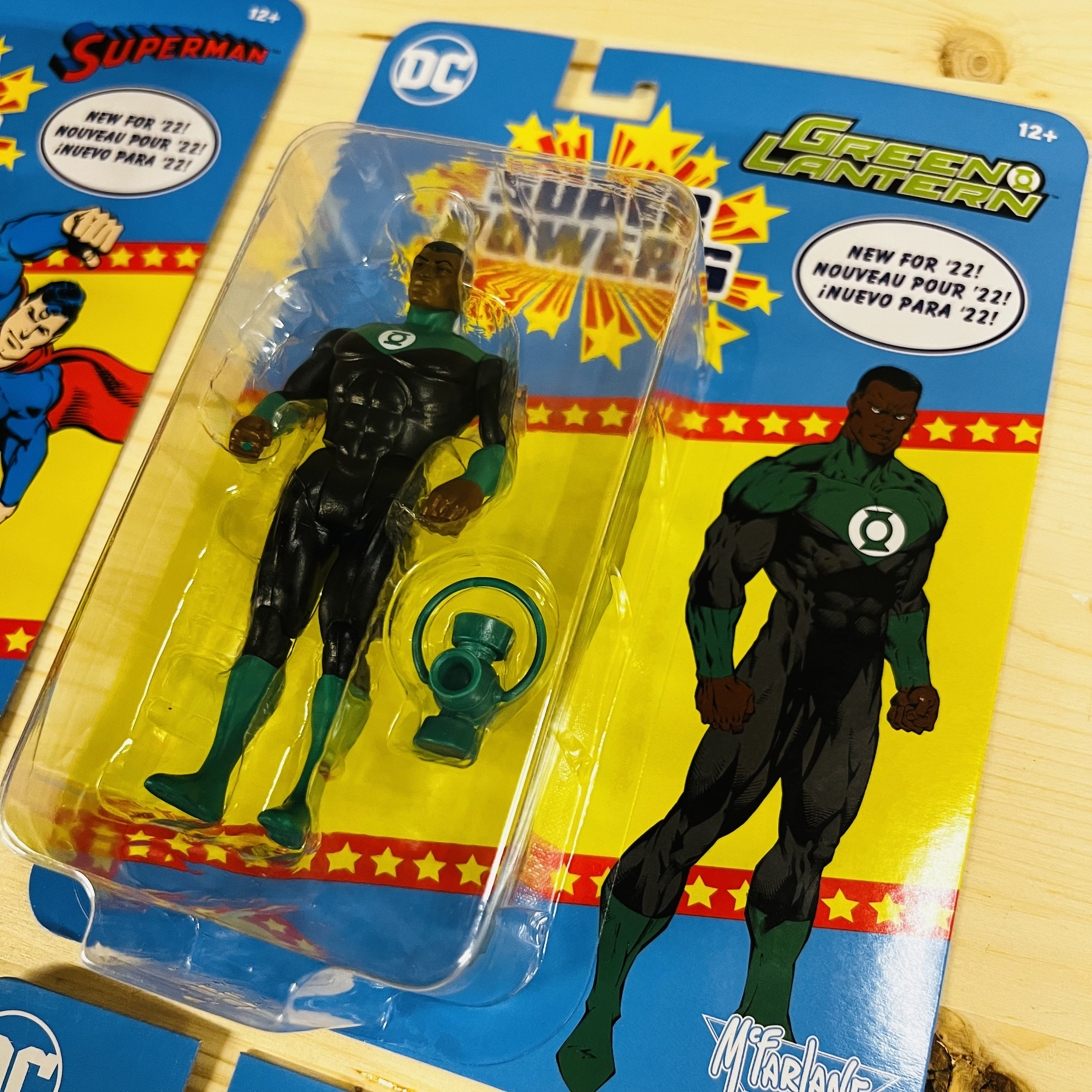 マクファーレン トイズ DC スーパーパワーズ フィギュアセット 4個