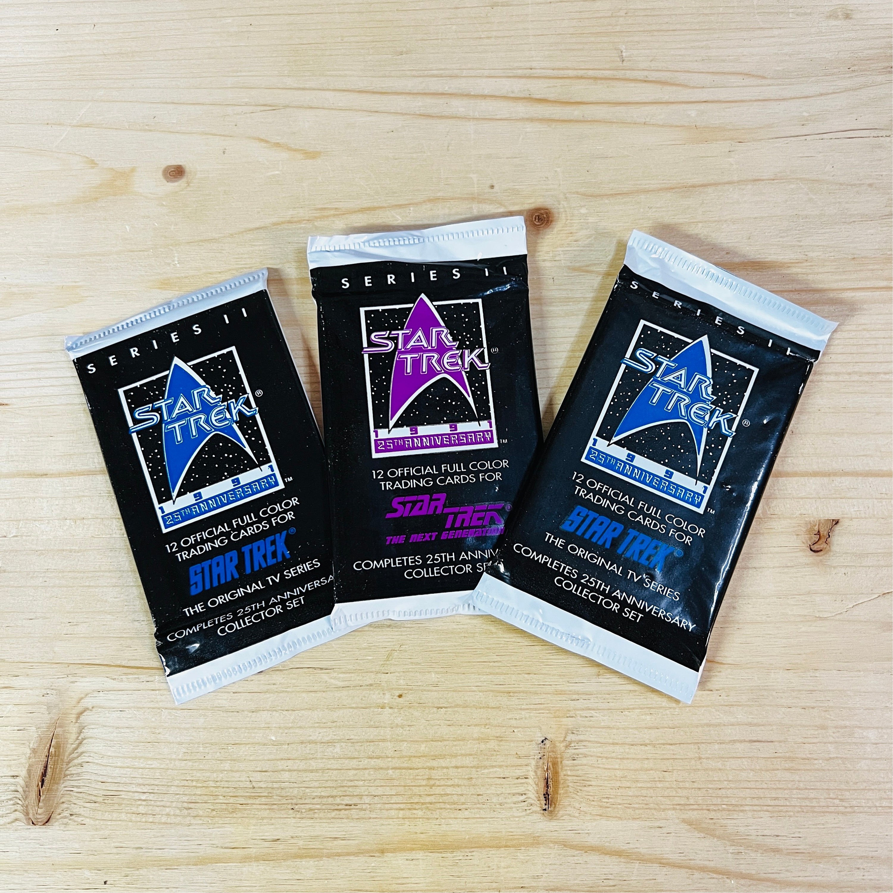 1991 Star Trek 25th Anniversary Series II Collectible Cards Lot of