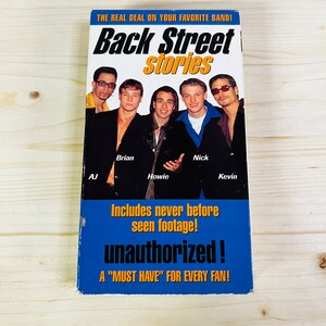 Back Street Stories Unauthorized VHS Tape