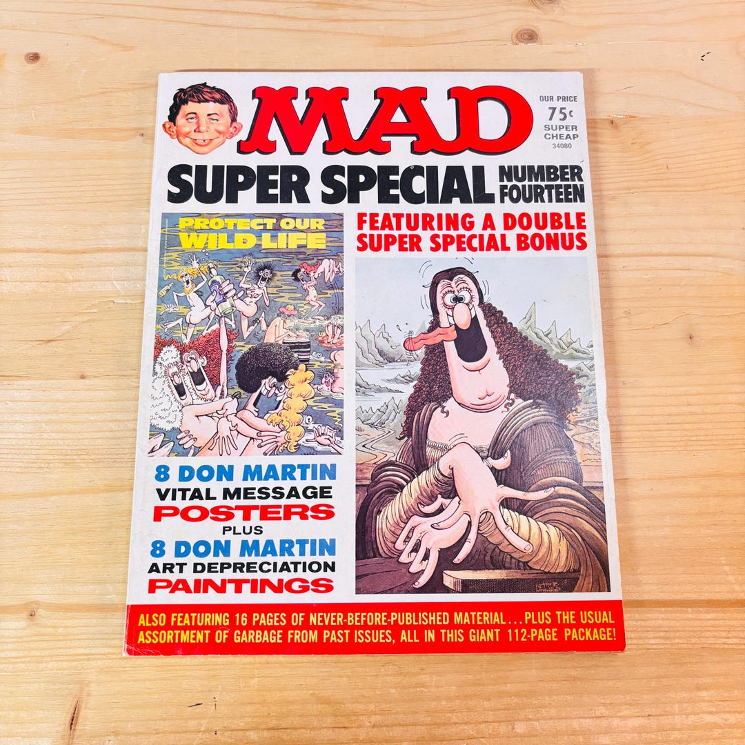 Mad Magazine Super Special Number 14 - Etsy