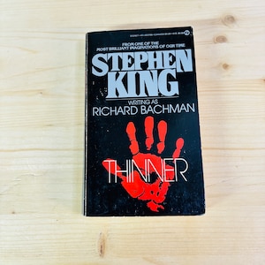 Thinner by Stephen King Paperback Book