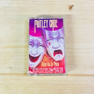 Motley Crue - Theatre of Pain Cassette Tape
