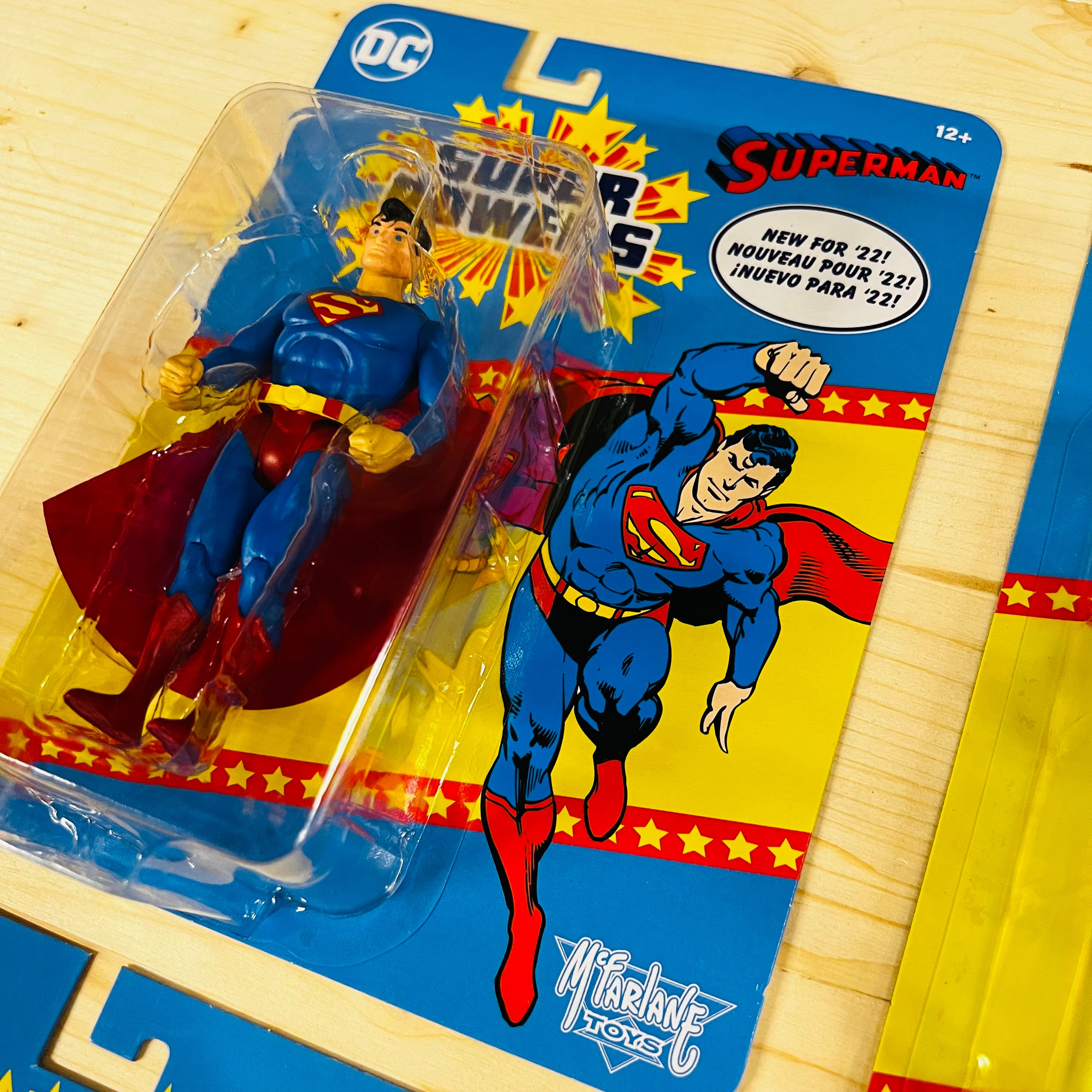 マクファーレン トイズ DC スーパーパワーズ フィギュアセット 4個