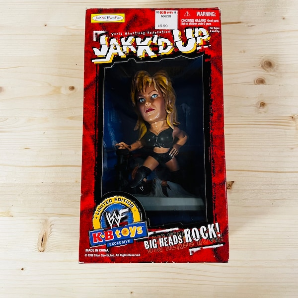 1998 WWF KB Toys Sable Jakk’d Up Doll