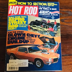 Hot Rod Magazine - October 1977