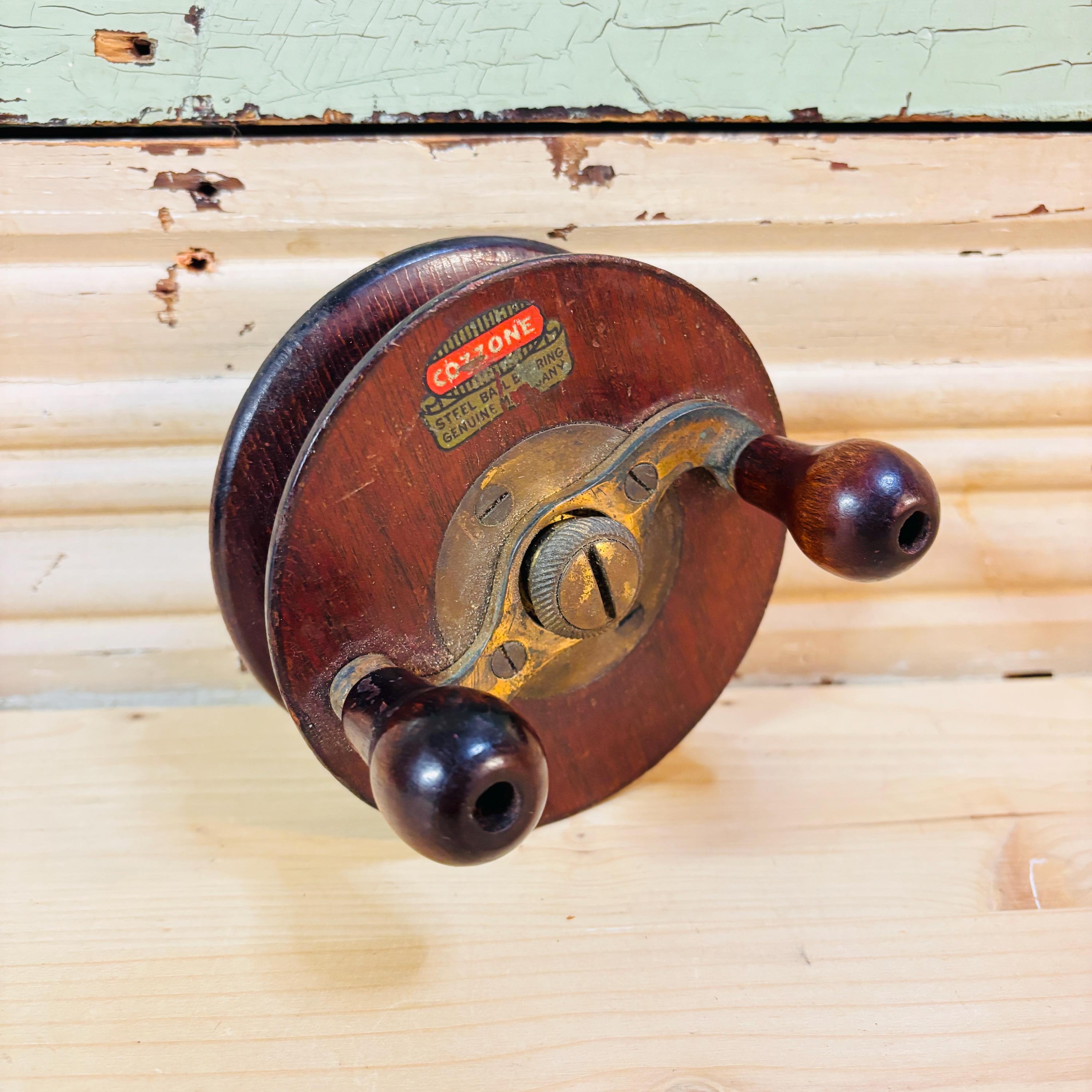 charles alvey and son fishing reel Vintage Charles Alvey & Son Surf Champion Fishing Reel