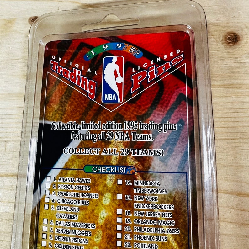 Nba Packaging 1995 Orlando Magic NBA Official Legends Trading Pin - Etsy