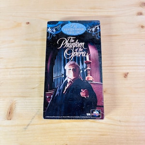 Phantom of the Opera VHS Tape