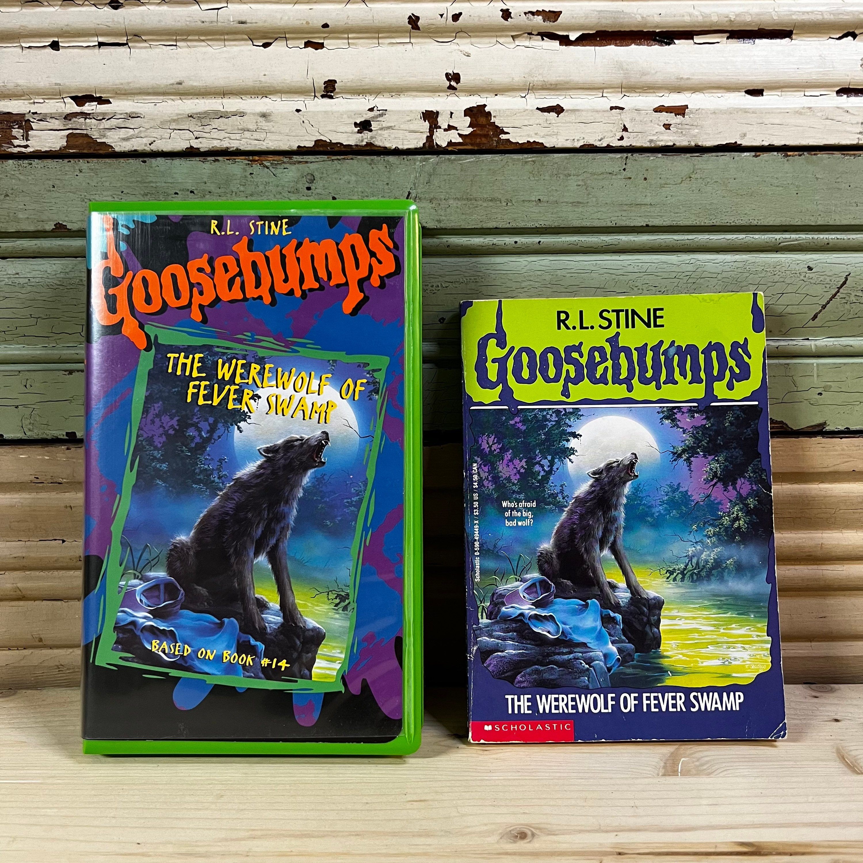 Goosebumps “the Werewolf of Fever Swamp ” Paperback and VHS