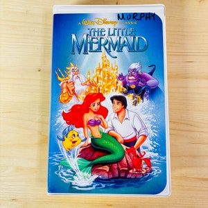 The Little Mermaid Black Diamond Cover VHS Tape