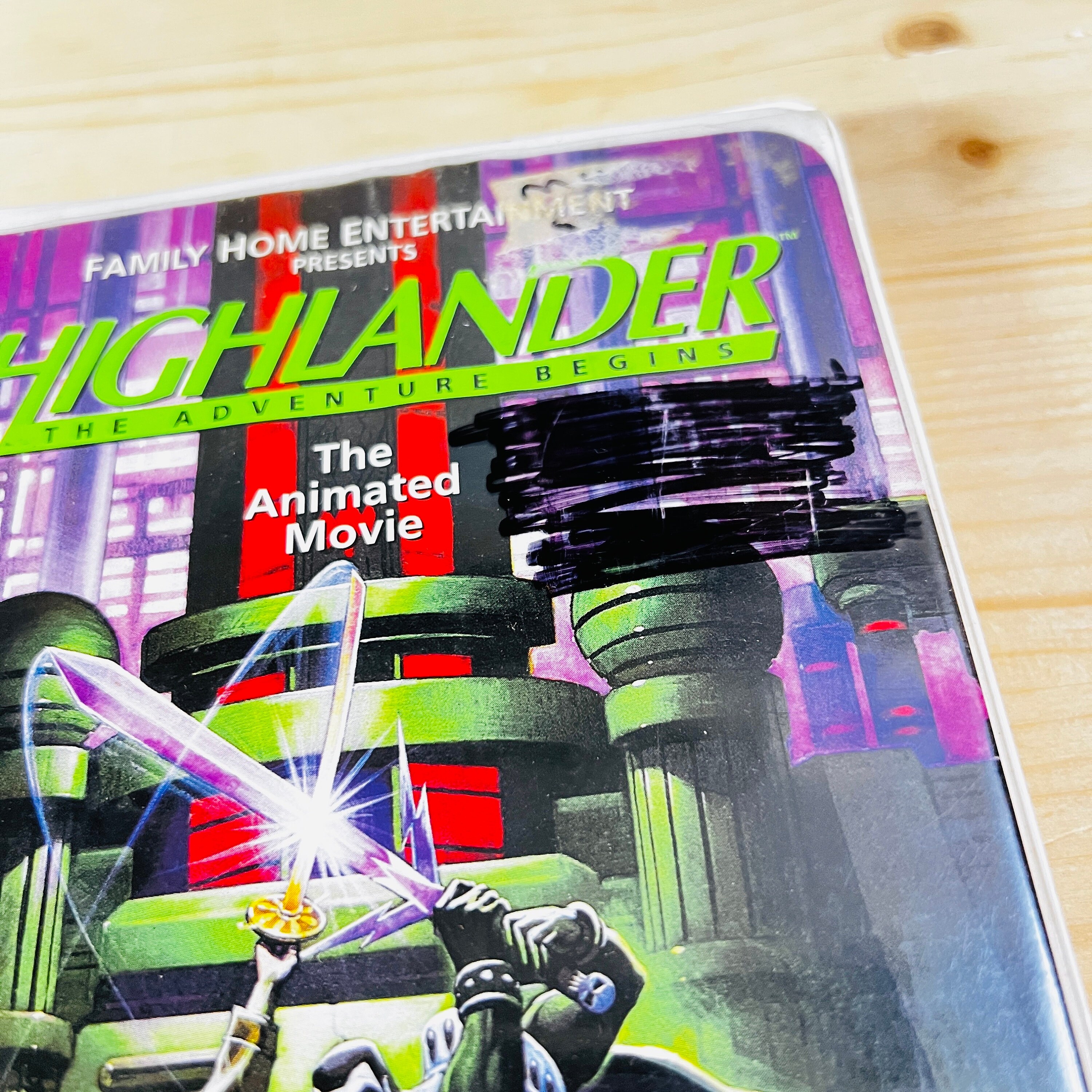 Highlander the Adventure Begins VHS Tape - Etsy