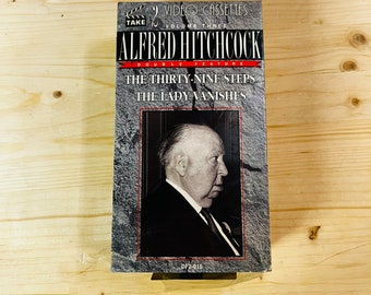 Alfred Hitchcock Thirty Nine Steps and The Lady Vanishes VHS Tapes