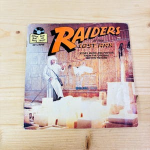 Raiders of the Lost Ark Read Along Record Book