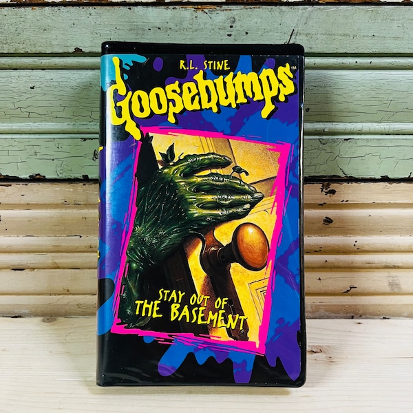 Goosebumps Vhs Tapes Etsy