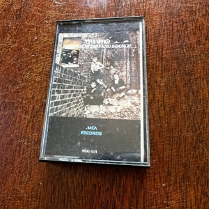 The Who - Meaty Beaty Big and Bouncy Cassette Tape