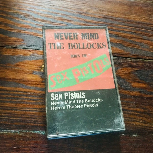 The Sex Pistols - Never Mind the Bollocks Cassette Tape